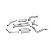 LS, Lt Swap Header-Back Exhaust 1967-1969 Camaro, Firebird Exhaust System 3 Inch, Natural Finish 304 Stainless Steel Aggressive To Moderate Sound Hooker BlackHeart