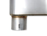 Exhaust System 1968-1972 GM A-Body 2-Door 3 Inch 304 Stainless Steel Exhaust System Excluding El Camino Aggressive To Moderate Sound Hooker BlackHeart