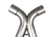 Exhaust System 1968-1972 GM A-Body 2-Door 3 Inch 304 Stainless Steel Exhaust System Excluding El Camino Aggressive To Moderate Sound Hooker BlackHeart