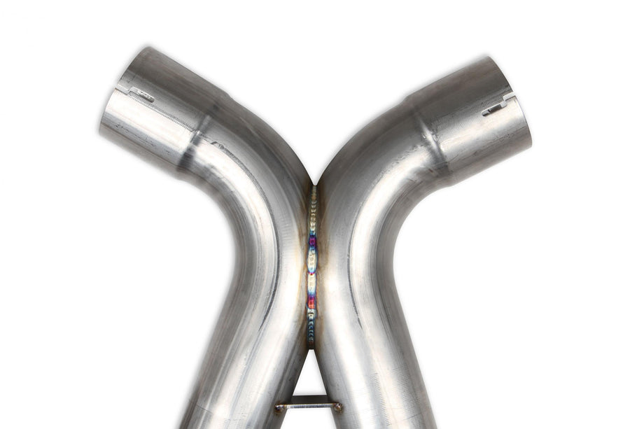 Exhaust System 1968-1972 GM A-Body 2-Door 3 Inch 304 Stainless Steel Exhaust System Excluding El Camino Aggressive To Moderate Sound Hooker BlackHeart