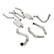 LS Swap Header-Back Exhaust Stainless Steel 1970-1974 Camaro, Firebird, 3 Inch, Natural Finish Hooker BlackHeart