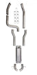 LS Swap Cat-Back Exhaust System With Turn Downs 1982-1993 GM S-10, S-15, Sonoma 2WD LS Swap Cat-Back Exhaust System, Dual 3 Inch In, Dual 3 Inch Out W, Turndowns 409Ss Natural Finish Aggressive To Moderate Sound Hooker BlackHeart