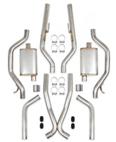 LS Swap Cat-Back Exhaust System C10 409Ss 3-Inch Fits 1973-1974 GM C10, 15 2WD Short Bed Truck Rear Exit Aggressive To Moderate Sound Hooker BlackHeart