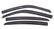 AVS 11-18 Dodge Charger Ventvisor Outside Mount Window Deflectors 4pc - Smoke