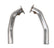 Adapter Kit 1968-1972 A-Body LS Swap, Hooker LS Manifolds To 2.5 Inch Exhaust System Hooker BlackHeart