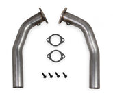 Adapter Pipe 1975-1981 GM F-Body LS Swap 2.5 Inch Exhaust Adapter Use W, 8501Hkr, Or 8502Hkr Exhaust Manifolds Hooker BlackHeart
