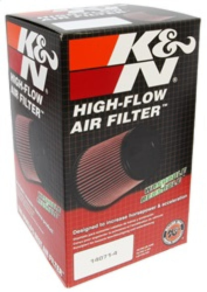 K&N Universal Air Filter | Round Tapered, 3in Flange, 9in Tall | RE-0810
