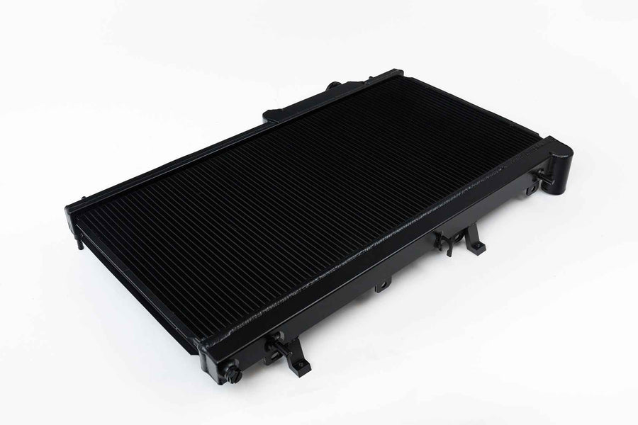 CSF Cooling - Racing & High Performance Division 08-14 Subaru WRX / STI / 15-21 WRX 1-Row 31mm High-Performance Radiator - Black 7094B
