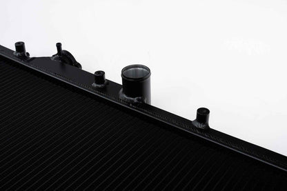 CSF Cooling - Racing & High Performance Division 08-14 Subaru WRX / STI / 15-21 WRX 1-Row 31mm High-Performance Radiator - Black 7094B