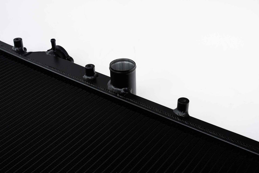 CSF Cooling - Racing & High Performance Division 08-14 Subaru WRX / STI / 15-21 WRX 1-Row 31mm High-Performance Radiator - Black 7094B