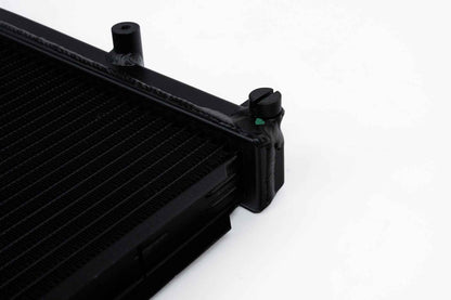 CSF Cooling - Racing & High Performance Division 08-14 Subaru WRX / STI / 15-21 WRX 1-Row 31mm High-Performance Radiator - Black 7094B