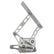 CVF Racing Polished or C3 Ceramic Clear Coat hood hinges for 1967 to 1970 Mercury Cougar, HOOD-HINGE-KIT-70MCG