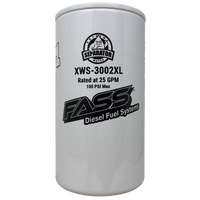 FASS Hydroglass Titanium Signature Series Extended Length Extreme Water Separator XWS-3002XL