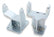 Engine Mount Brackets LS And Gen-V Lt Swap Engine Mounting Brackets For 1993-1997 GM F-Body Originally Equipped With A Gen-Ii Lt1, Lt4 V8 Hooker BlackHeart