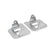 Engine Mount Brackets 1968-1972 A-Body LS Swap Engine Mounting Bracket Kit- Stock Position Hooker BlackHeart