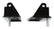 LS Engine Mount Brackets LS Swap Fits 1979-1995 Ford Mustang W, Stock (1984-1995 Only) Or Maximum Motorsports (Mmkm-1) K-Members Hooker BlackHeart