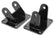 LS Engine Mount Brackets LS Swap Fits 1979-1993 Ford Mustang W, Aje K-Member Aje-Mu40Um Hooker BlackHeart