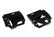 Engine Mount Brackets 1984-1995 Mustang Coyote Swap With Stock K-Member Hooker BlackHeart
