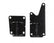 Engine Mount Brackets 1979-1993 Mustang Coyote-Swap, W, Aje (Aje-Mu40Um) K-Member Hooker BlackHeart