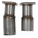 Adapter Kit 1982-2004 GM S10 LS Swap Manifold Adapters Connect 71223026Hkr, Bhs593, Bhs594, And Bhs595 Manifolds To Our 3 Inch Year Specific Exhaust Systems Hooker BlackHeart