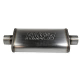 Flow Fx Muffler Flow Fx Muffler 3.00 Center In/3.00 Center Out Straight Through Performance Moderate Sound Stainless Steel Flowmaster
