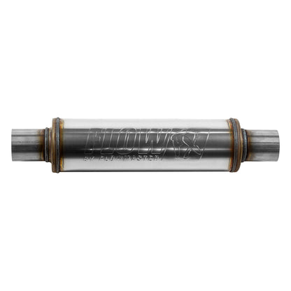 Flow Fx Muffler Flow Fx Muffler 2.25 In/Out Round Body Moderate Sound Stainless Steel Flowmaster