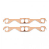 Copper Seal Header Gaskets Flat Fits 1955-1991 Chevrolet 262-400 Gen I Small Block Round Ports Mr Gasket