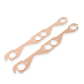 Copper Seal Header Gaskets Flat Fits 1955-1991 Chevrolet 262-400 Gen I Small Block Round Ports Mr Gasket