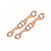 Copper Seal Header Gaskets Port Size 1.45 x 1.55 Fits 1955-1991 Chevrolet 262-400 Gen I Small Block Rectangular Ports Mr Gasket