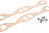 Copper Seal Header Gaskets Port Size 1.45 x 1.55 Fits 1955-1991 Chevrolet 262-400 Gen I Small Block Rectangular Ports Mr Gasket