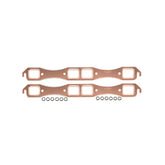 Copper Seal Header Gaskets Fits 1958-1979 Mopar 383-440 B/RB Big Block Except Hemi Rectangular Ports, 1.78 Inch x 1.48 Inch Mr Gasket