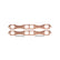 Copper Seal Header Gaskets Fits 1958-1979 Mopar 383-440 B/RB Big Block Except Hemi Rectangular Ports, 1.78 Inch x 1.48 Inch Mr Gasket