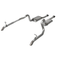 Flow Fx Cat-Back Exhaust System Fits 1987-1993 Ford Mustang Gt 5.0L, Flow Fx Cat-Back, 2.5 Inch 409 Stainless Steel Exhaust System Flowmaster
