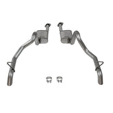 Flow Fx Cat-Back Exhaust System Fits 1987-1993 Ford Mustang Gt 5.0L, Flow Fx Cat-Back, 2.5 Inch 409 Stainless Steel Exhaust System Flowmaster
