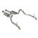 Flow Fx Cat-Back Exhaust System Fits 1987-1993 Ford Mustang Gt 5.0L, Flow Fx Cat-Back, 2.5 Inch 409 Stainless Steel Exhaust System Flowmaster
