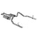 Flow Fx Cat-Back Exhaust System 1986-1993 Ford Mustang Lx 5.0L (1986 Gt) Flow Fx Cat-Back, 2.5 Inch 409 Stainless Steel Exhaust System Flowmaster