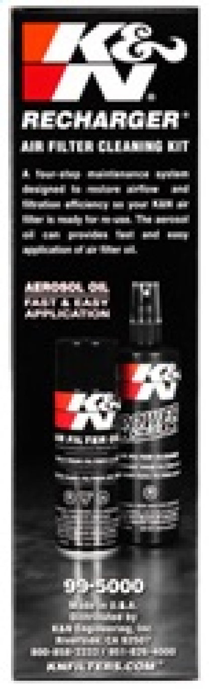 K&N Filter Recharger Kit | Aerosol Recharger Service | 99-5000
