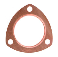 Copper Seal Collector Gasket Bolt Pattern 3-1/2 Individual Fits 2-1/2 Inch Diameter 3-Bolt Round Header Collector Mr Gasket