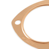 Copper Seal Collector Gaskets -Pair Fits 3 Inch Diameter 3-Bolt Round Header Collectors Mr Gasket