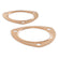 Copper Seal Collector Gaskets -Pair Fits 3 Inch Diameter 3-Bolt Round Header Collectors Mr Gasket