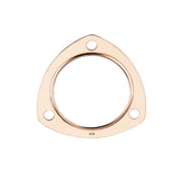 Copper Seal Collector Gasket Bolt Pattern 3-7/8 Individual Fits 2-1/2 Inch Diameter 3-Bolt Round Header Collector Mr Gasket