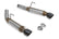 Flow Fx Axle-Back Exhaust System 2005-2010 Ford Mustang Gt, Shelby Gt, Gt500, California Special And Bullitt Cars With 4.6L And 5.4L Engines Aggressive To Moderate Sound Flowmaster