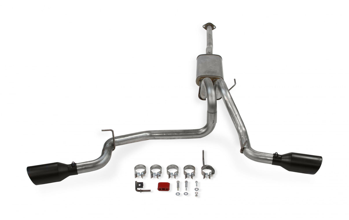 Flow Fx Cat-Back Exhaust System Fits 2005-2015 Toyota Tacoma 4.0L Engine, Flow Fx Stainless Steel, Dual Exit, Cat-Back Exhaust System, 2/4 Wd And All Wheelbases Moderate Sound Flowmaster