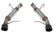 Flow Fx Axle-Back Exhaust System 2011-2012 Ford Mustang Gt 5.0L Coupes & Convertibles. Also Fits 2012 Mustang Boss 302 Model Moderate Sound Flowmaster