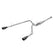 Flow Fx Cat-Back Exhaust System Fits 2019-2024, 2026 Ram 1500 (New Body) Trucks With 5.7L Hemi Magnum Engine And Factory Dual Exhaust Aggressive To Moderate Sound Flowmaster