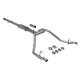 Flow Fx Cat-Back Exhaust System Fits 2019-2023 Silverado/Sierra 1500 6.2L V8 Flow Fx 3.5 Inch To Dual 2.5 Inch Cat-Back, Dual Rear Exit, Stainless Steel Exhaust System Flowmaster