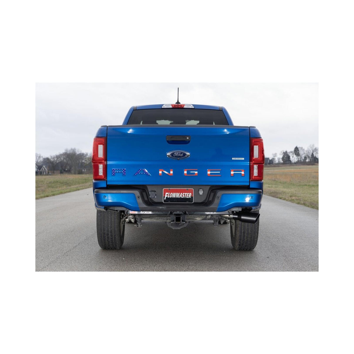 Flow Fx Cat-Back Exhaust System Fits 2019-2023 Ford Ranger 2.3L Ecoboost, Crew Cab & Extended Cab, 2/4 Wd With 126.8-Inch Wheelbase Aggressive To Moderate Sound Flowmaster