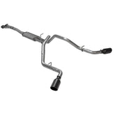 Flow Fx Cat-Back Exhaust System Fits 1996-1999 Chevrolet/Gmc 1500 5.7L Extended Cab/Short Bed With Dual Cats, Flow Fx Cat-Back Dual Exit Exhaust, 3.0 Inch To 2.5 Inch 409 Stainless Steel, Black Tips Flowmaster