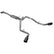 Flow Fx Cat-Back Exhaust System Fits 1996-1999 Chevrolet/Gmc 1500 5.7L Extended Cab/Short Bed With Dual Cats, Flow Fx Cat-Back Dual Exit Exhaust, 3.0 Inch To 2.5 Inch 409 Stainless Steel, Black Tips Flowmaster