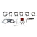 Flow Fx Cat-Back Exhaust System Fits 1996-1999 Chevrolet/Gmc 1500 5.7L Extended Cab/Short Bed With Dual Cats, Flow Fx Cat-Back Dual Exit Exhaust, 3.0 Inch To 2.5 Inch 409 Stainless Steel, Black Tips Flowmaster